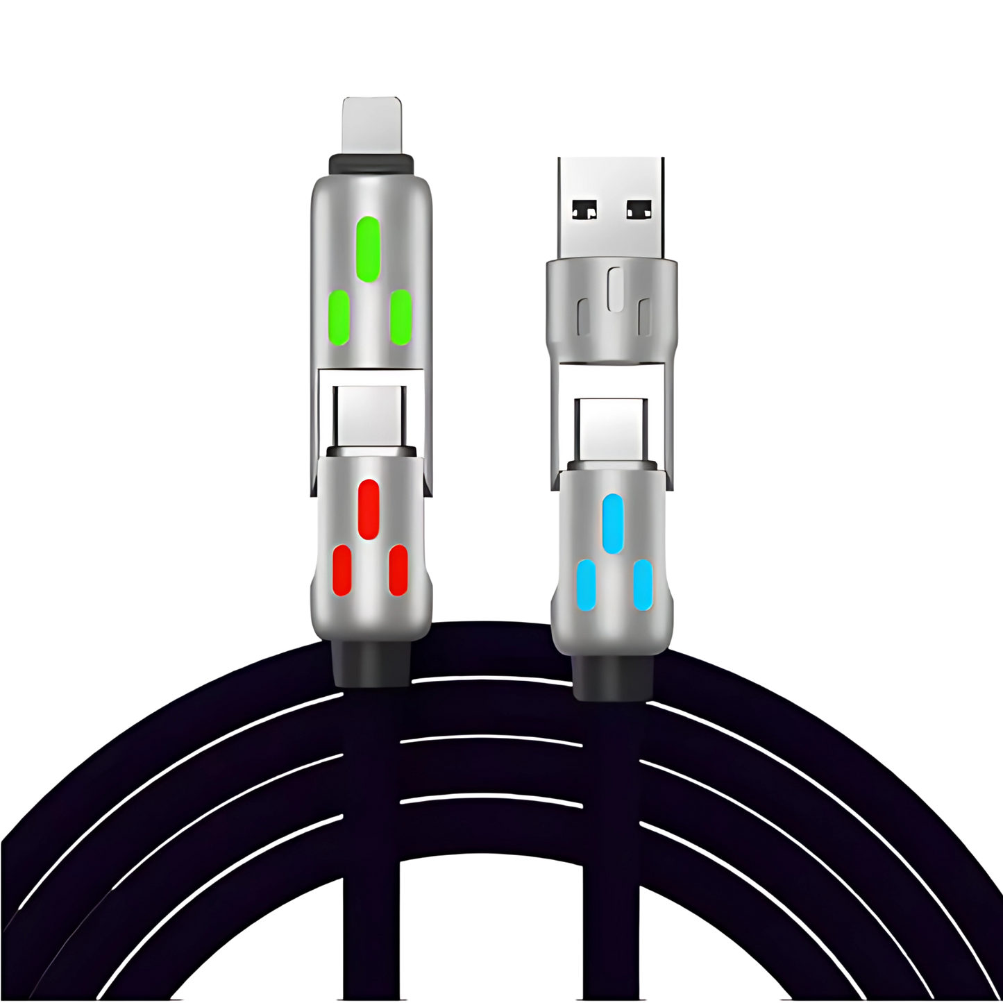 Cable de Silicona Líquida Cuádruple