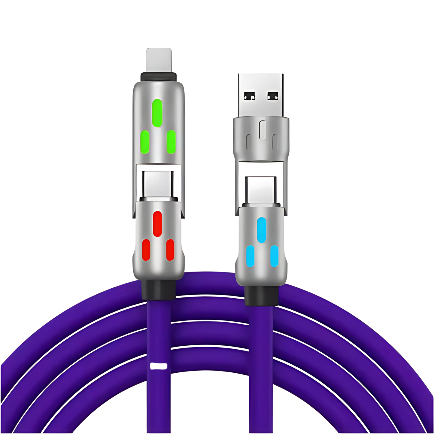 Cable de Silicona Líquida Cuádruple