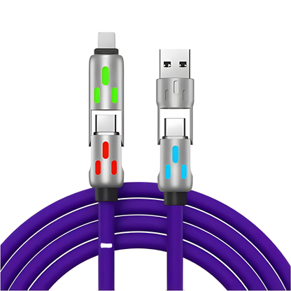 Cable de Silicona Líquida Cuádruple