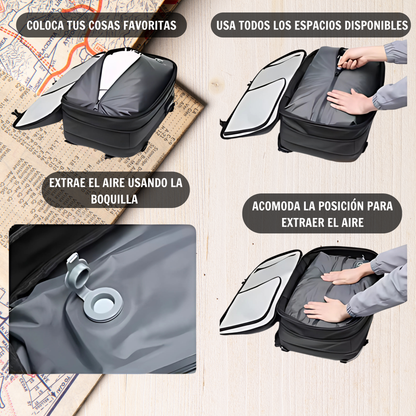 Mochila con Compresión al Vacío