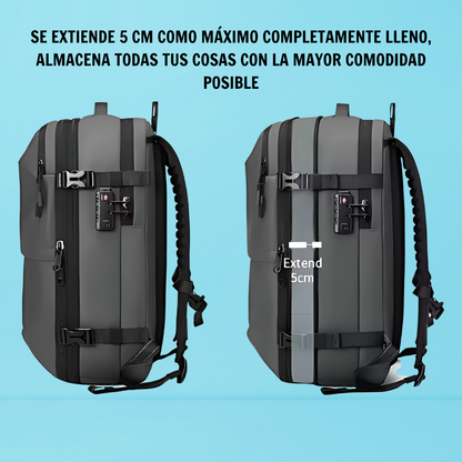 Mochila con Compresión al Vacío