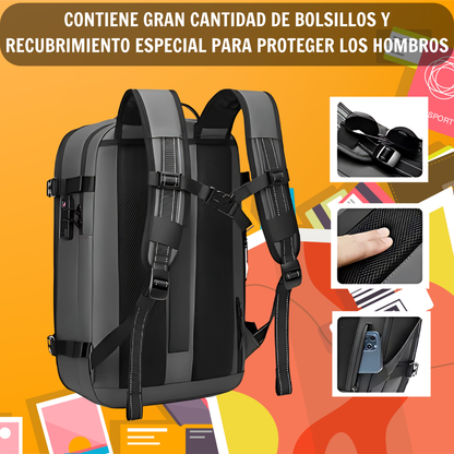 Mochila con Compresión al Vacío