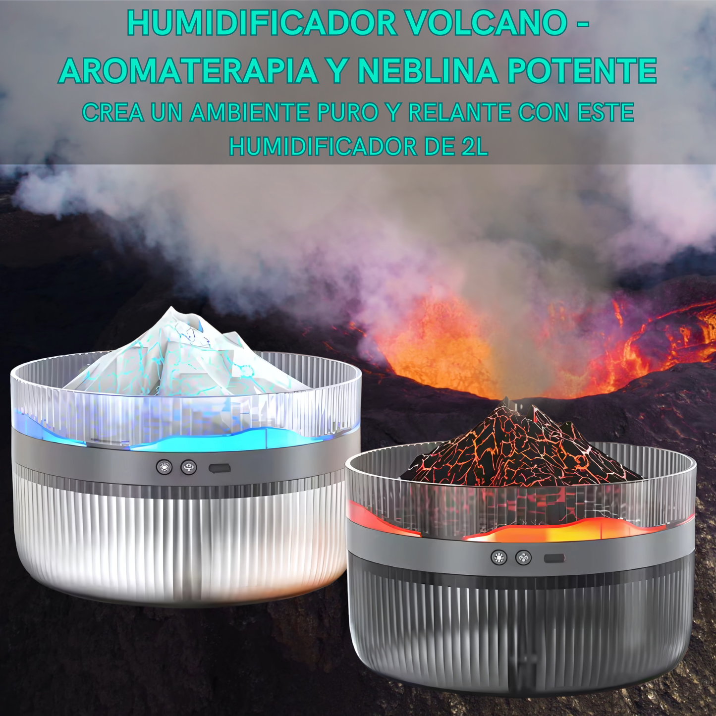 Humidificador Volcano